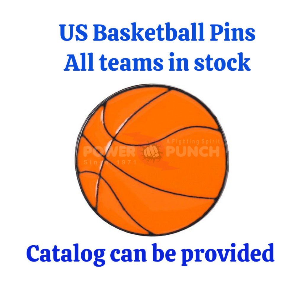 Power Punch Good Stock Vintage US Baseball Pins Angel Cross New Year Enamel Zinc Alloy Gold-Pla - Angle 3