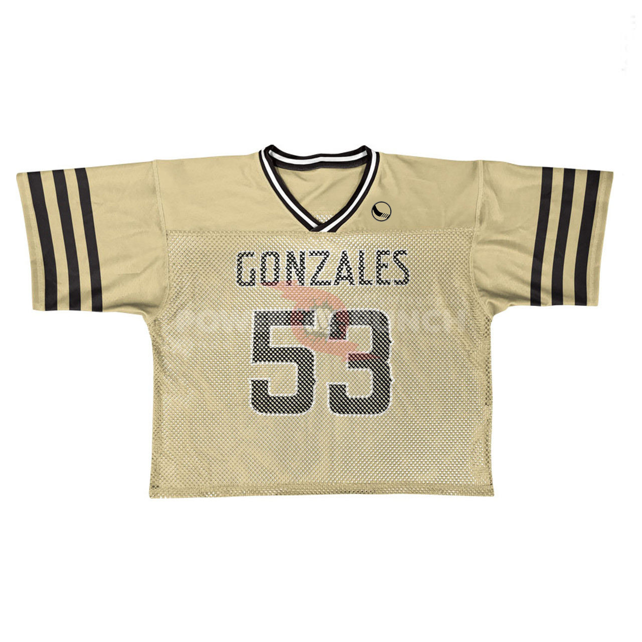 Power Punch Aowei Sportswear Custom Sublimation Lacrosse Jersey Custom Design Mesh Uniform - Angle 3