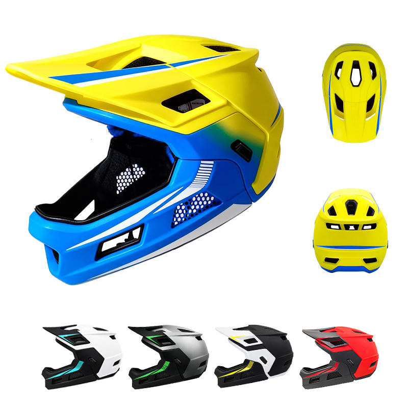 Power Punch Factory Wholesale Dual Sport Kid Helmet Full Face Children Helmet Head