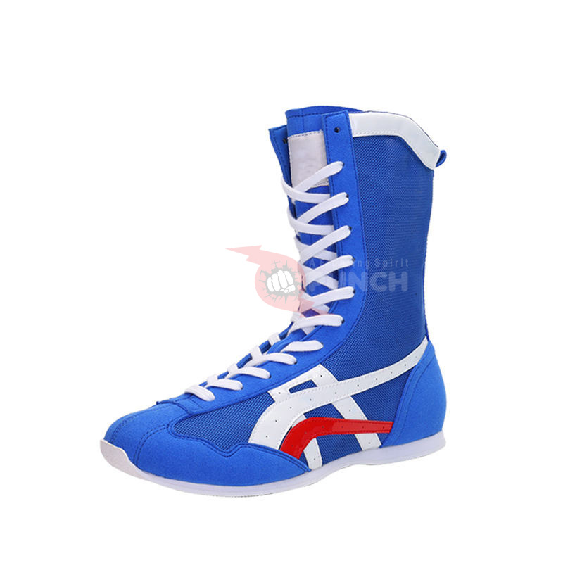 Power Punch Championship Lace-Up Combat Grip Ring Training Shoes Angle 3