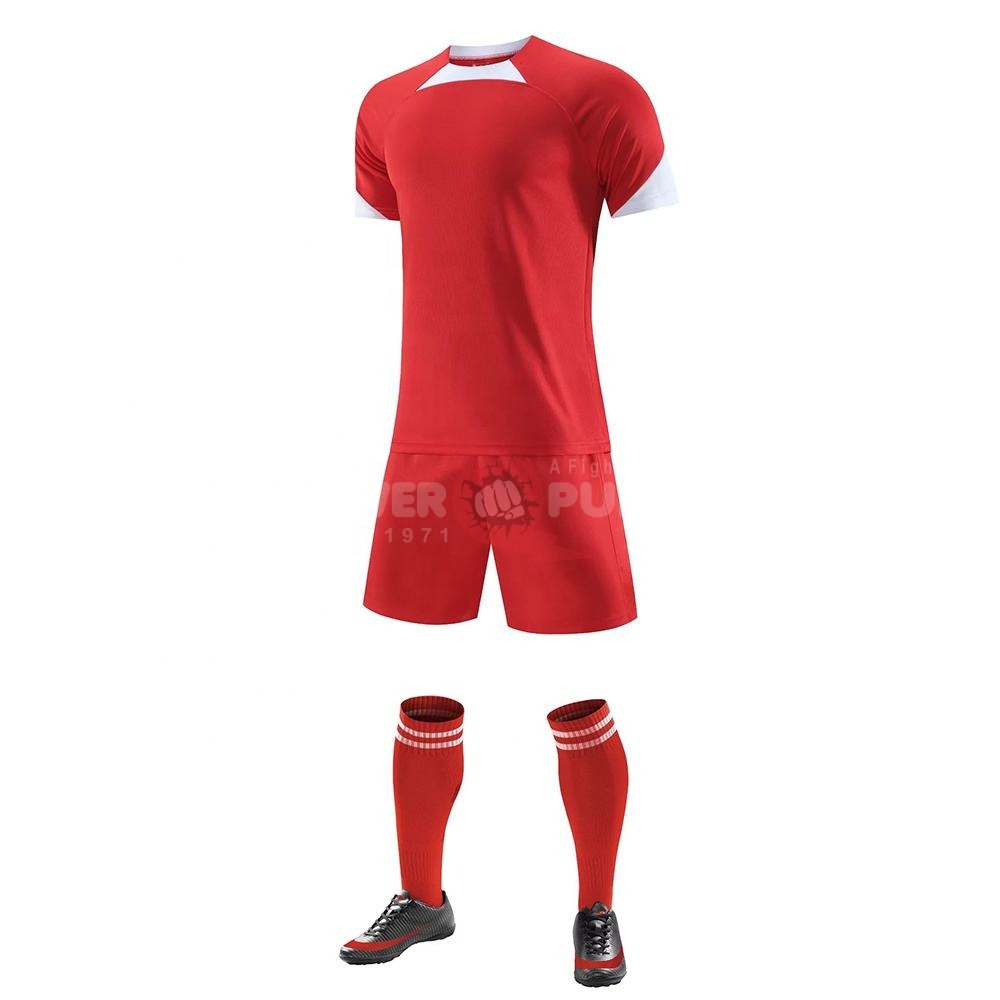 Power Punch 2025 Sublimation Football Jersey Plain Custom Kids Adults Men Soccer Jersey - Angle 5