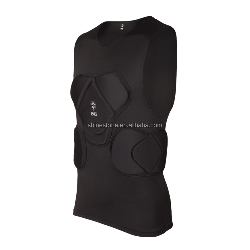 Power Punch Price High Quality Goalkeeper Vest With Protective Pads Goalkeeper Uniform | Custom