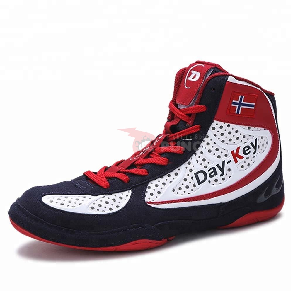 Power Punch Heavy Impact Support Lace-Up Combat Ring Footwear