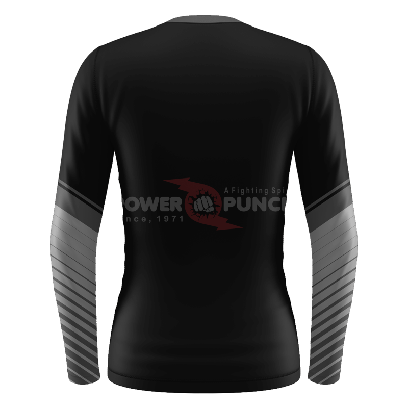 Power Punch BETHERIVAL Sublimate Printed Design Your Own Volleyball Jersey - Angle 2