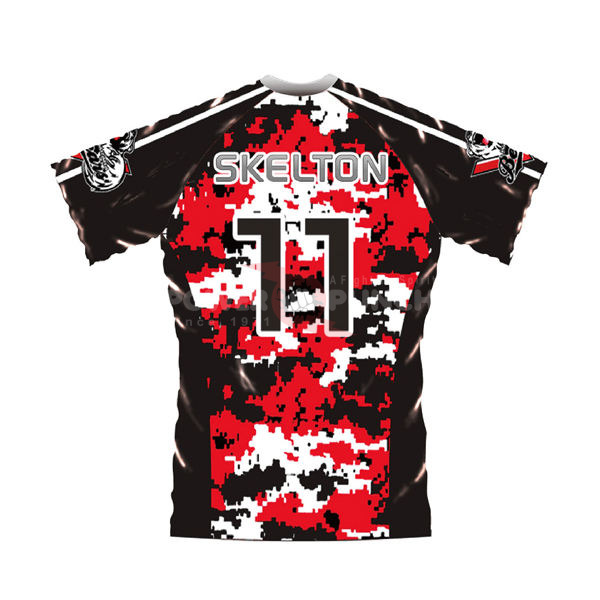 Power Punch Wholesale Customized Rugby Jersey Hot Sale Sublimated Rugby Football Uniform - Angle 2