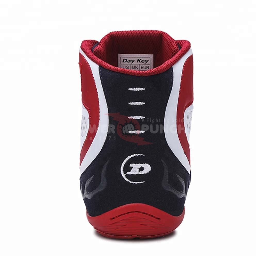 Power Punch Heavy Impact Support Lace-Up Combat Ring Footwear Angle 5