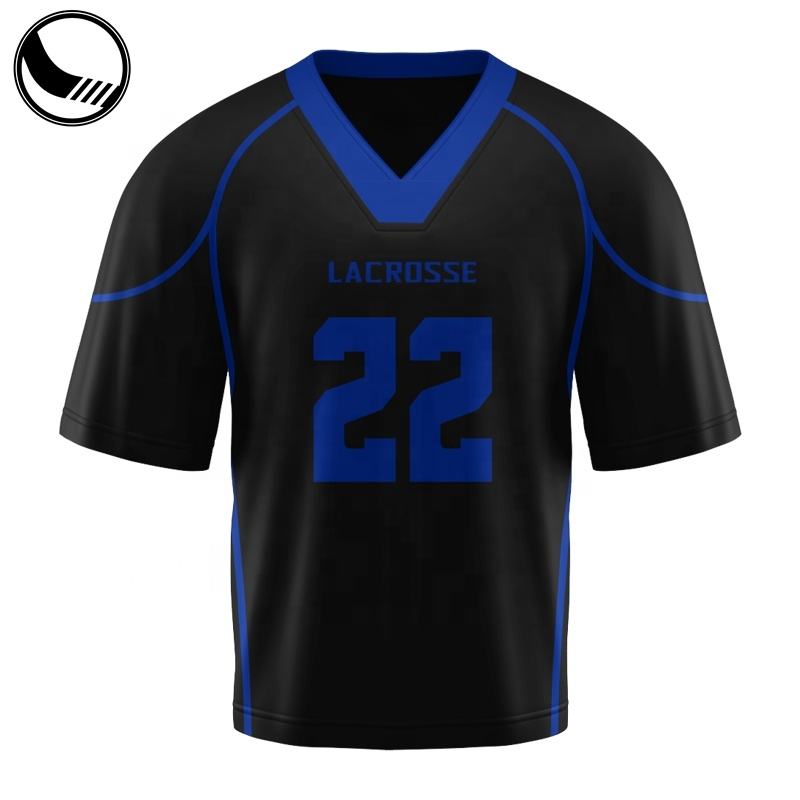 Power Punch BETHERIVAL China Supplier Sublimated Custom Box lacrosse Jersey