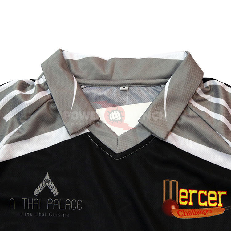 Power Punch Popular Hot Selling Custom Uniform New Design Cricket Jersey Design Cricket Uniform - Angle 5