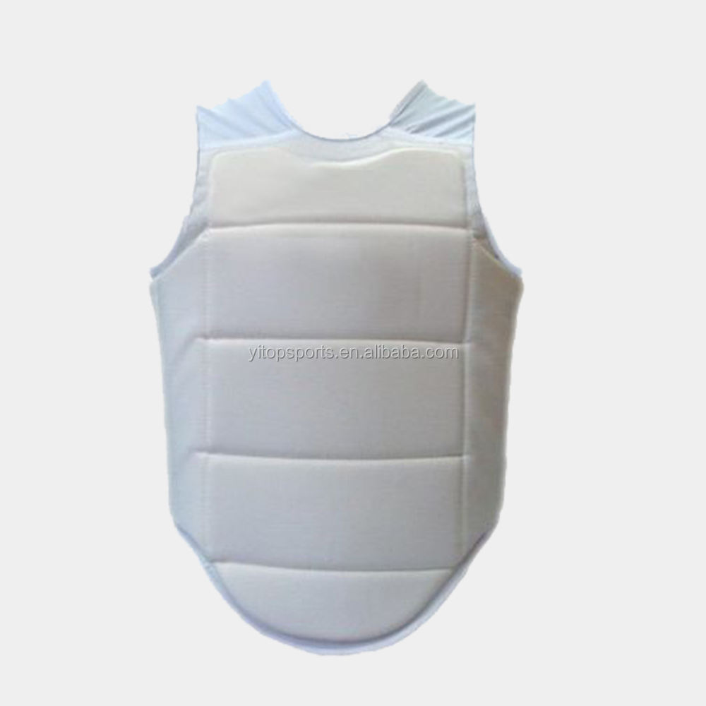 Power Punch Factory Direct Sale Custom logo Martial Arts Chest Protector for Karate Angle 2
