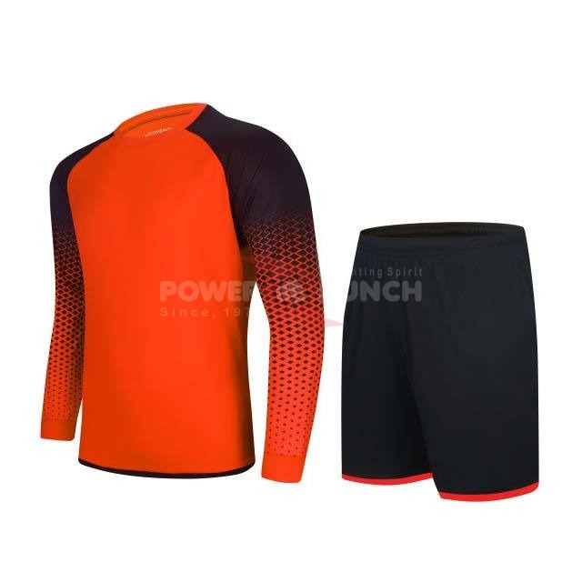 Power Punch Top Quality Dry Fit Polyester Goalkeeper Long Sleeve Soccer Uniform | Custom OEM Go - Angle 3