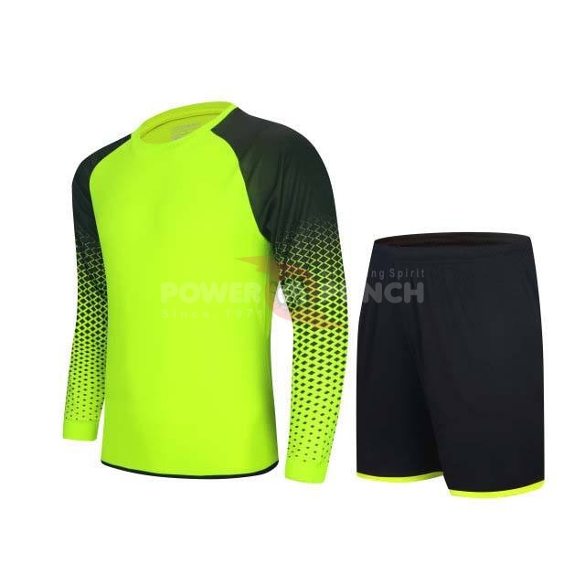 Power Punch Top Quality Dry Fit Polyester Goalkeeper Long Sleeve Soccer Uniform | Custom OEM Go - Angle 5