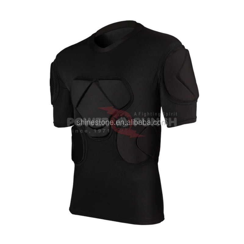 Power Punch Goalkeeper Short Sleeve Uniform Suit Anti-Collision Short Sleeves Jersey | Custom O - Angle 2