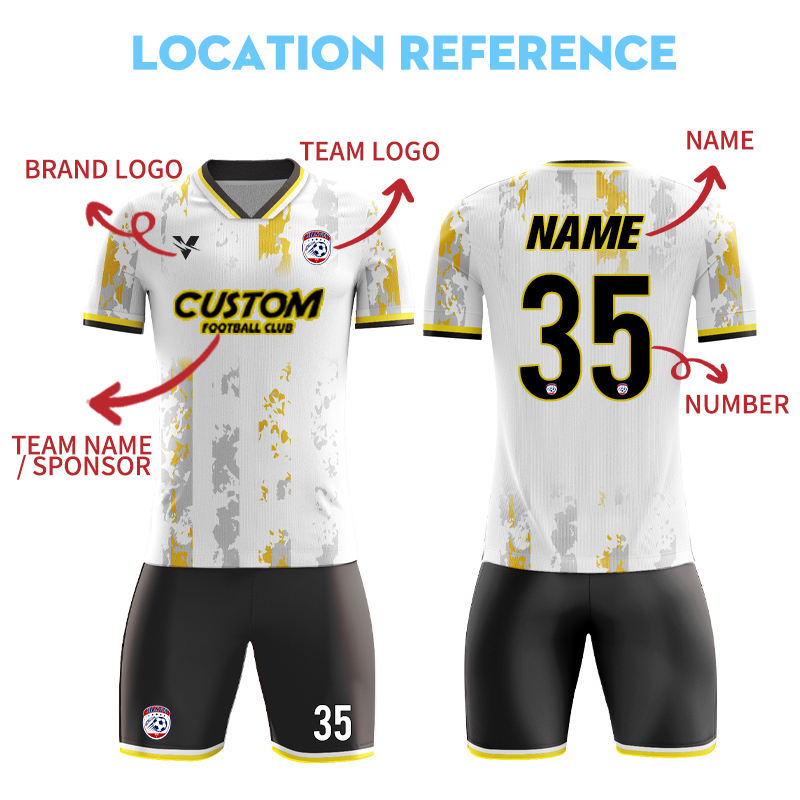 Power Punch Custom Cheap High Quality Reto Purple and Yellow Color Combination Clothes Soccer R - Angle 3