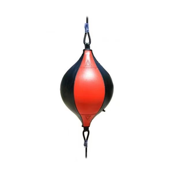 Power Punch Leather Hanging Punching Bag for Speed Training Speed Ball for Boxing Angle 4