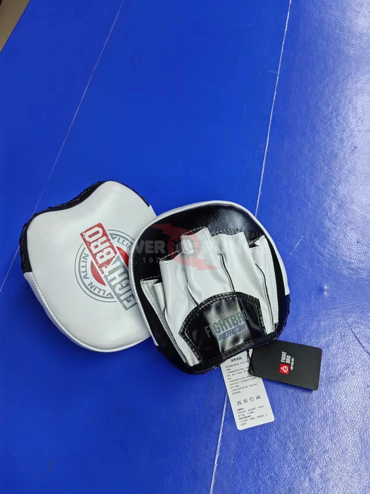 Power Punch Boxing Pads Curved Focus Mitts Adjustable MMA Muay Thai Kickboxing Angle 4