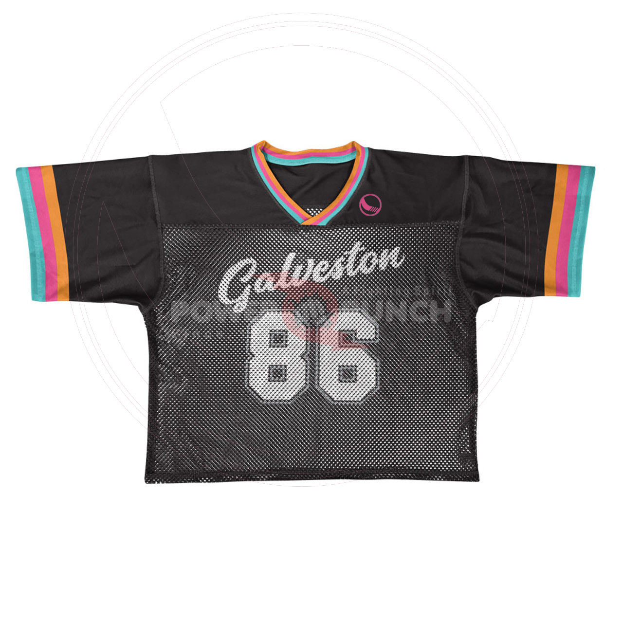 Power Punch Aowei Sportswear Custom Sublimation Lacrosse Jersey Custom Design Mesh Uniform