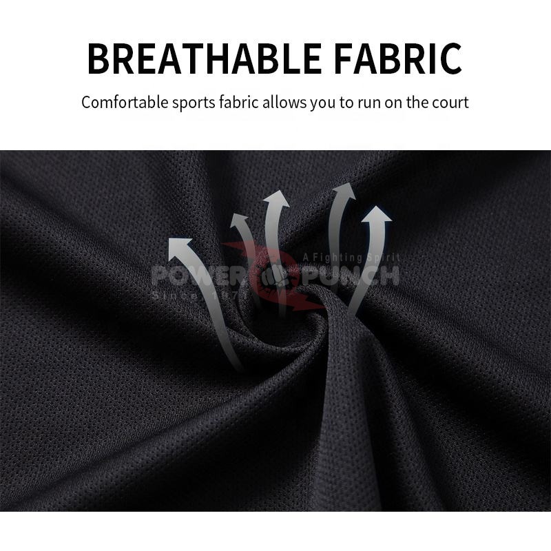 Power Punch 2022 Custom Polyester Soccer Referee Uniform High Quality Football Referee Jersey W - Angle 5