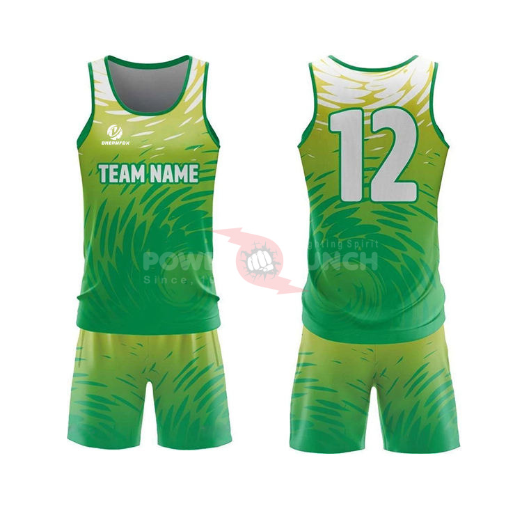 Power Punch Custom Running Athletes Sleeveless Track and Field Uniform Singletshort Design Team