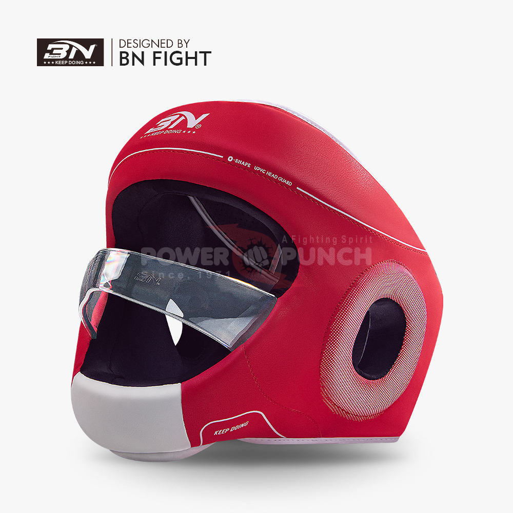 Power Punch BN Boxing Helmet New Arrival Boxing Head Guard Professional Head Guard Angle 2
