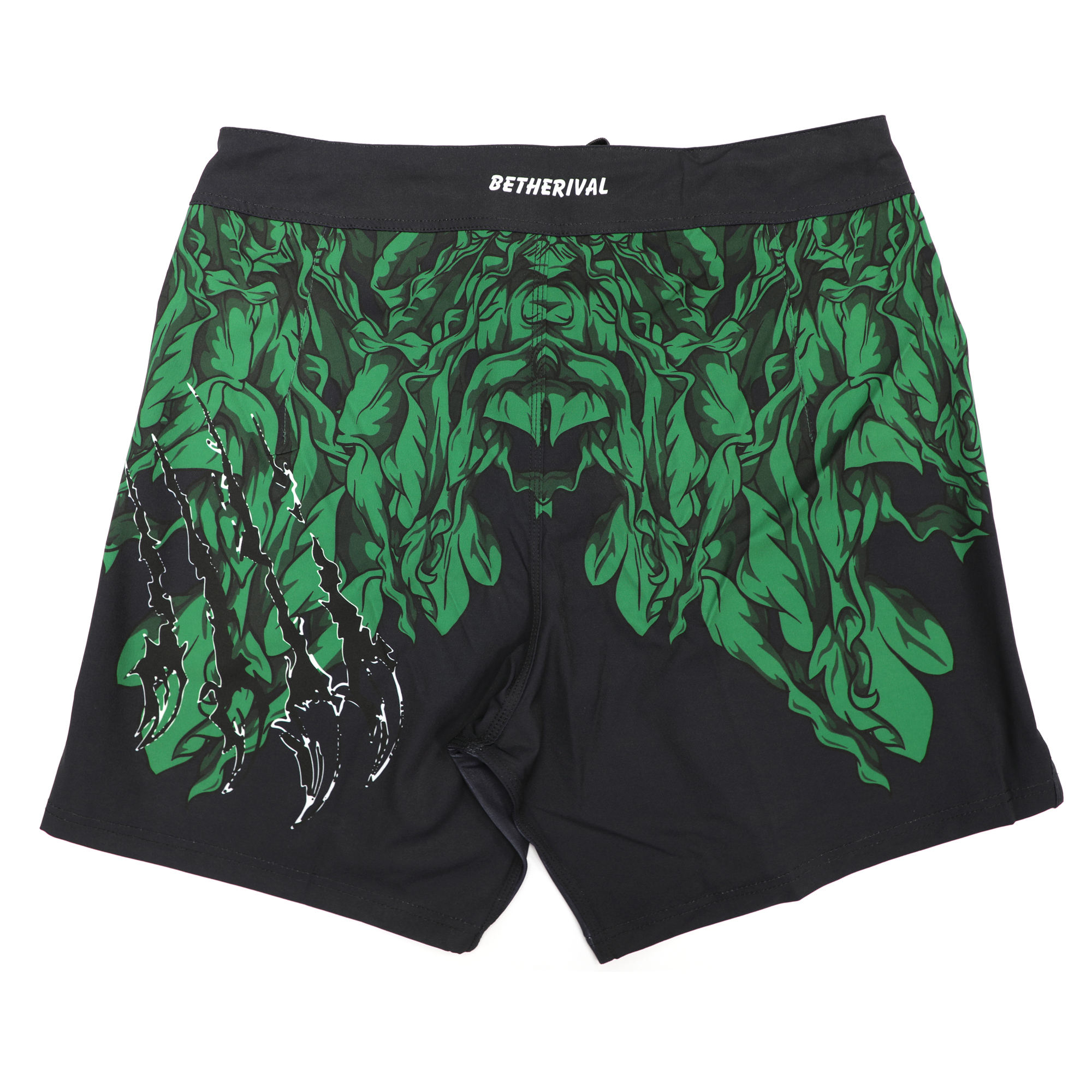 Power Punch Pro Fighter Custom Name Embroidered Sparring Shorts Angle 4