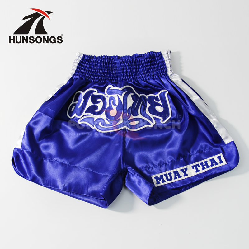 Power Punch Traditional High-Slit Muay Thai & Kickboxing Trunks