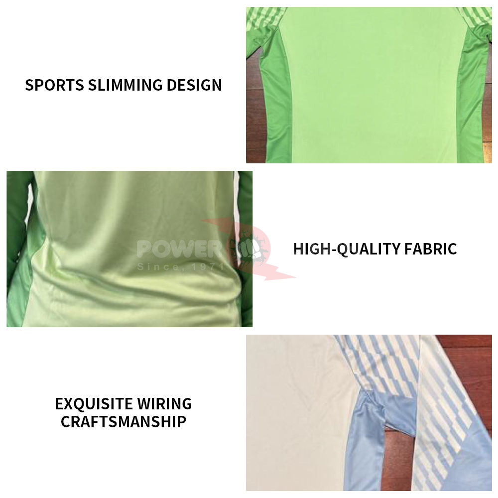 Power Punch Gois Inventory Classic Men x27 s Protective Long Sleeve Goalkeeper Uniform Soccer T - Angle 4