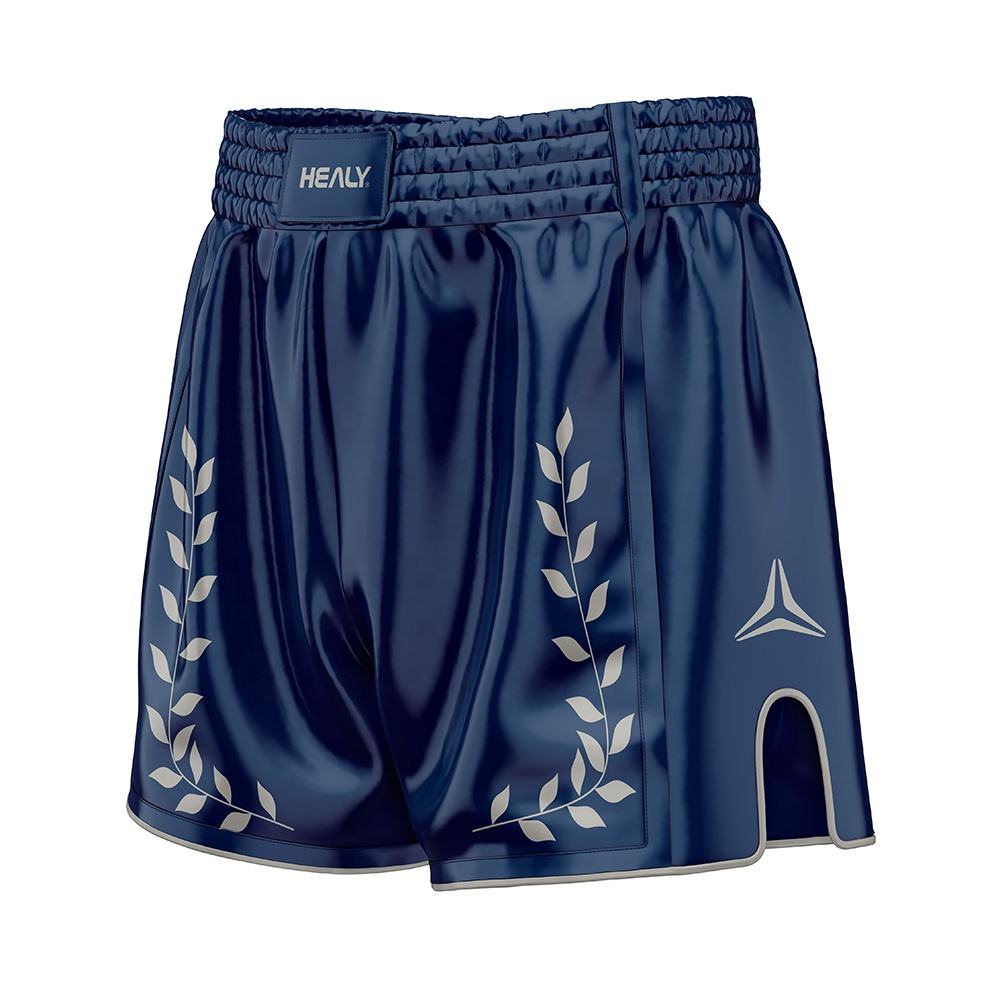 Power Punch Ultra-Lightweight Quick-Dry Combat Ring Sparring Shorts Angle 2
