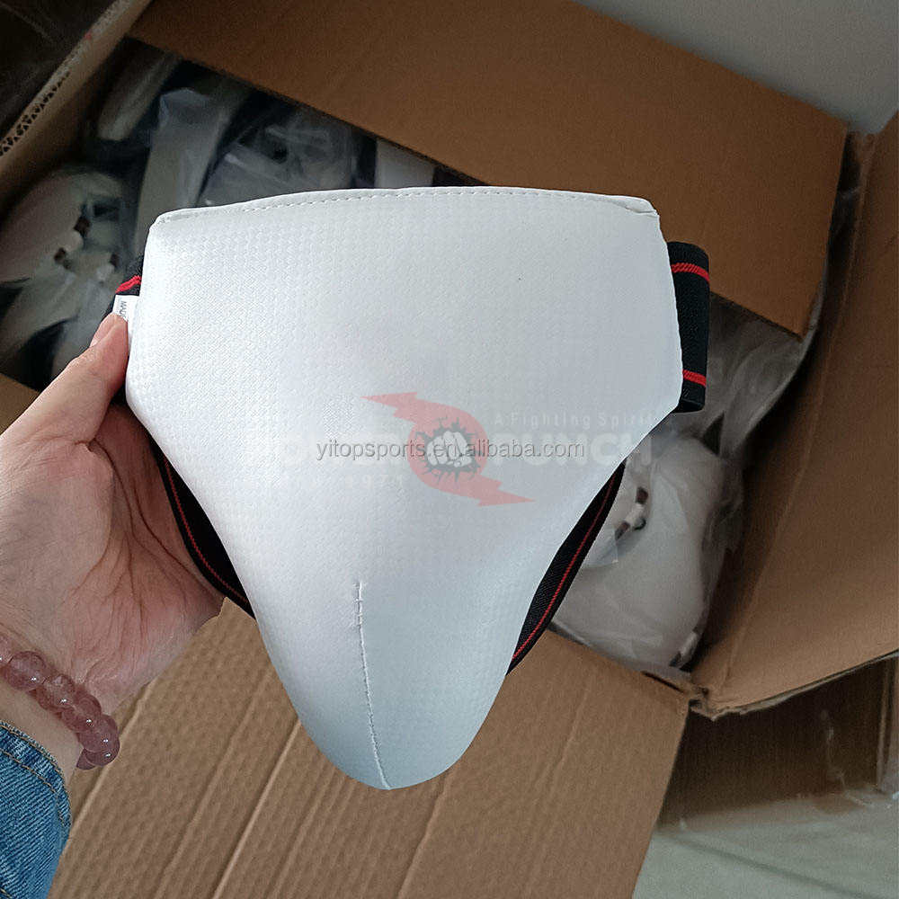 Power Punch High Quality WTF Taekwondo Male Martial Arts Groin Protector Groin Guard