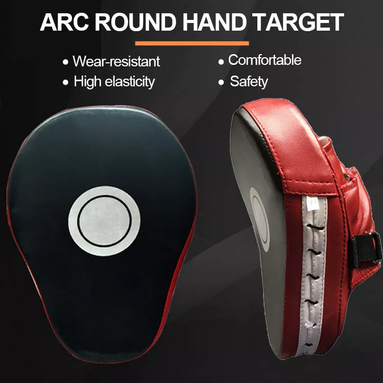 Power Punch Boxing Equipment Hand Target MMA Martial Thai Kick Pad Kit Karate Angle 3