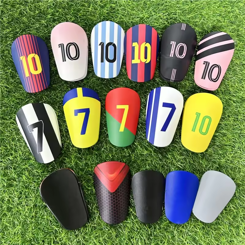 Power Punch Football Shin Pads Custom Logo Leg Moulding Shin Pad Soccer Mini Shin