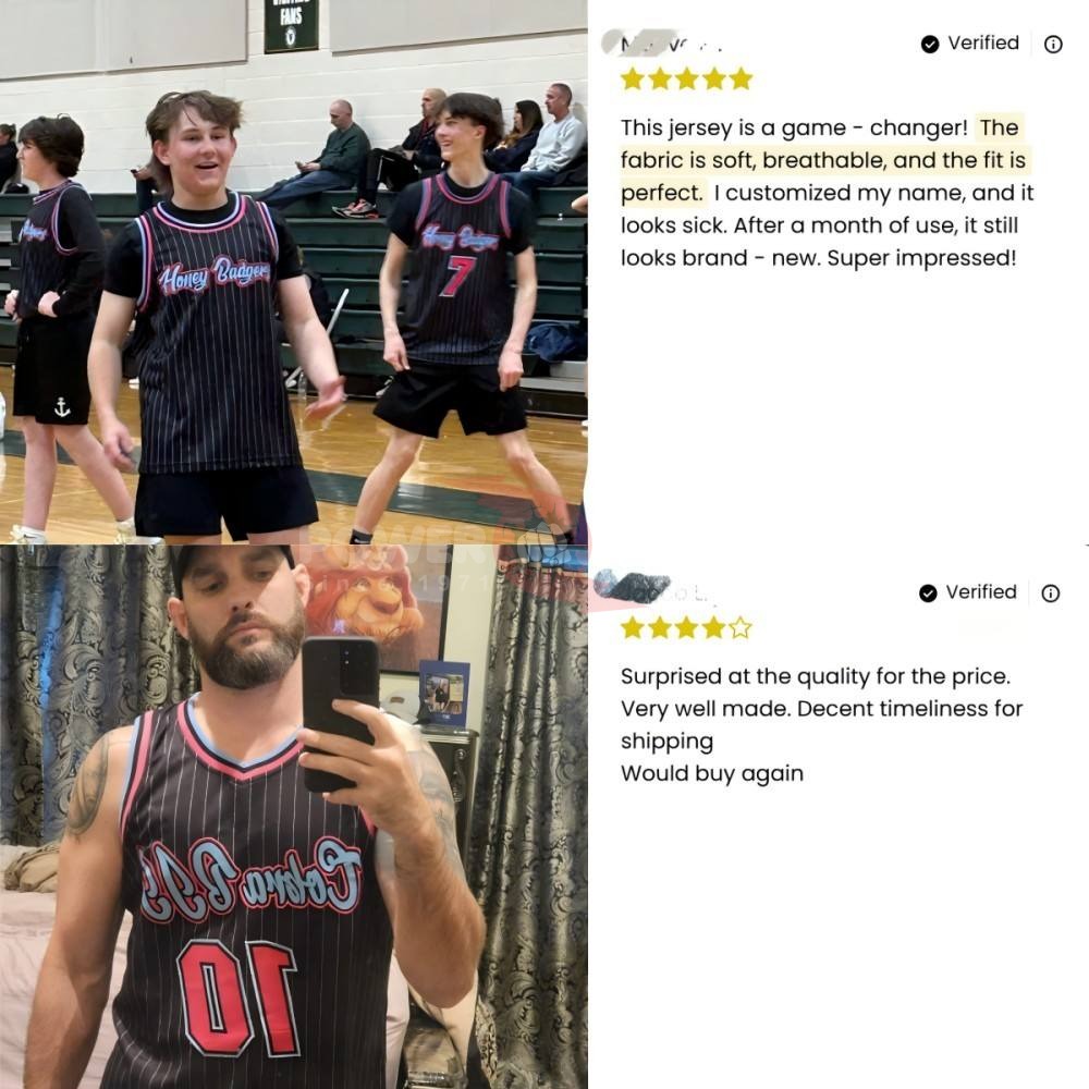 Power Punch Basketball Uniform Basketball Jersey Sports Suit Custom Top Quality Printed Logo Na - Angle 4