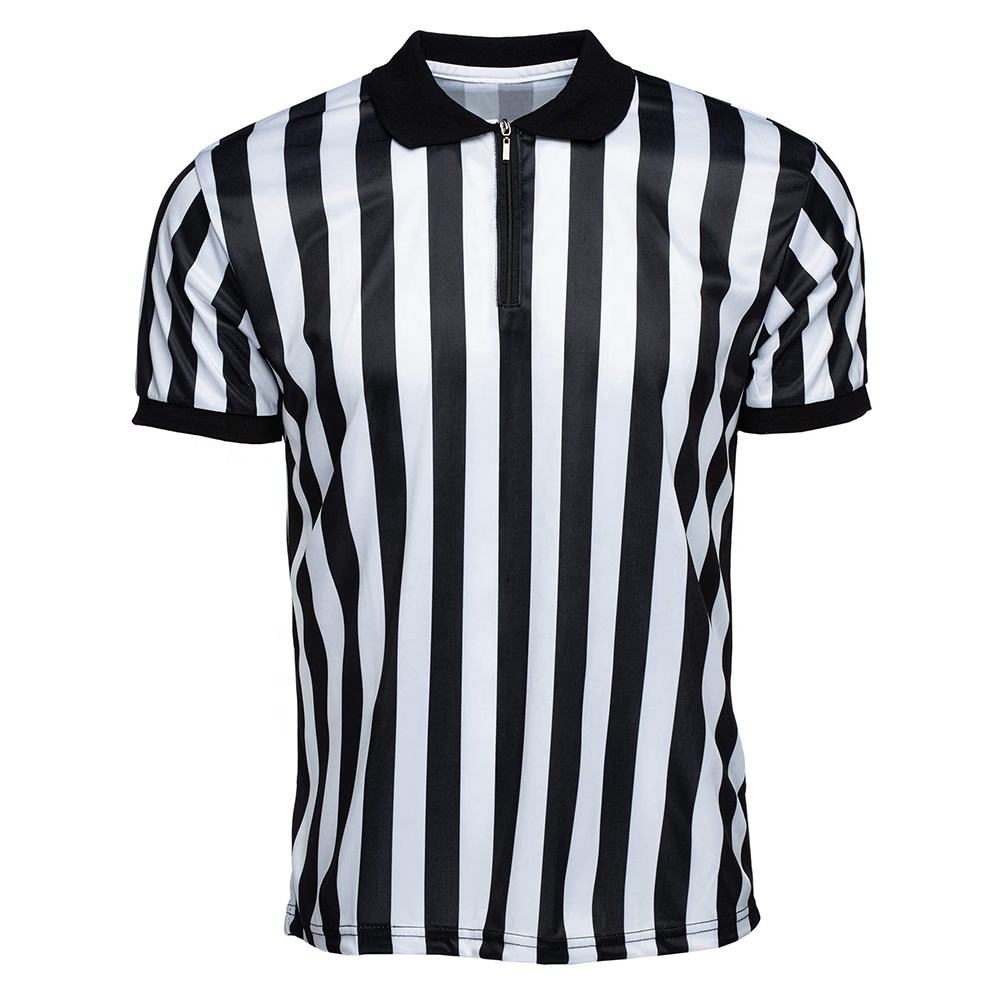 Power Punch HEALY Custom Basketball Referee Jersey Mens Rugby Football Referee Shirt Short Slee