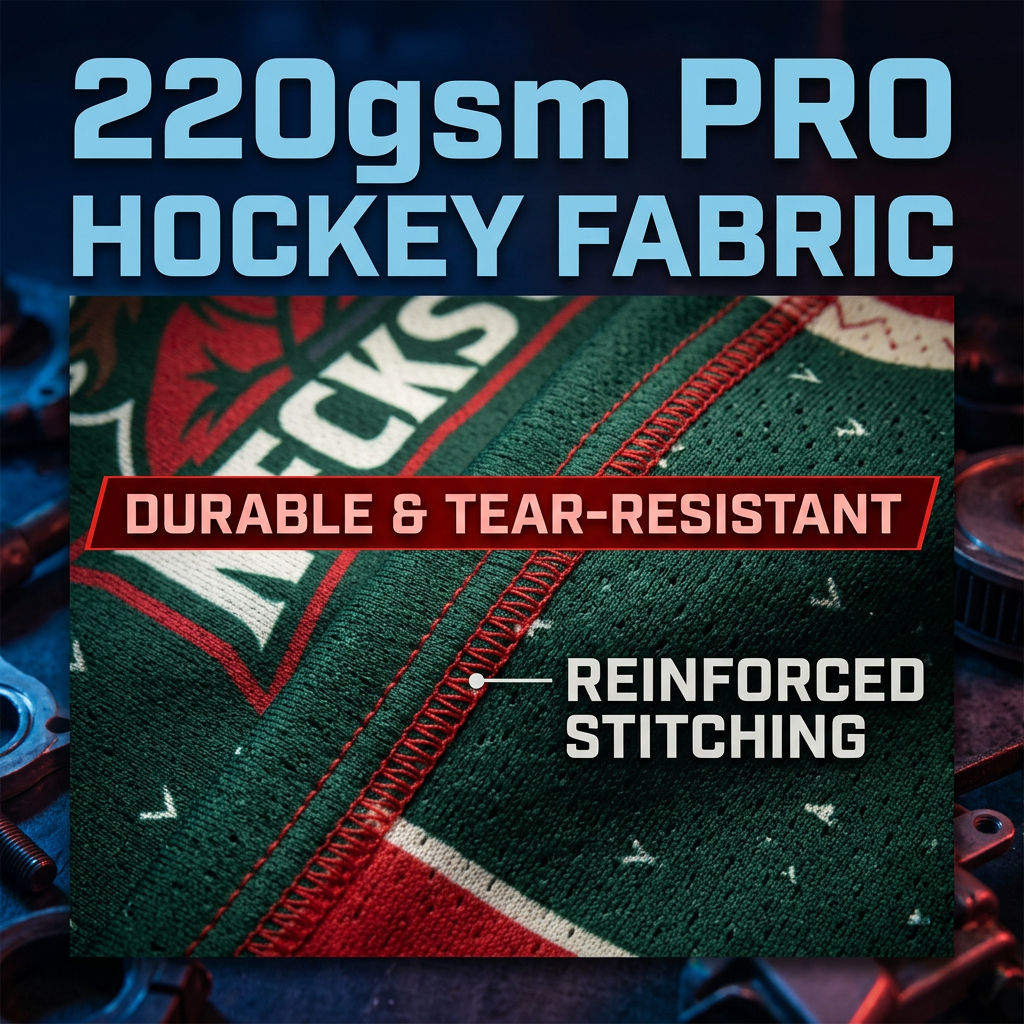Power Punch Premium Quality Custom Sublimated Hockey Jersey Design Your Own Any Color Logo Low - Angle 3