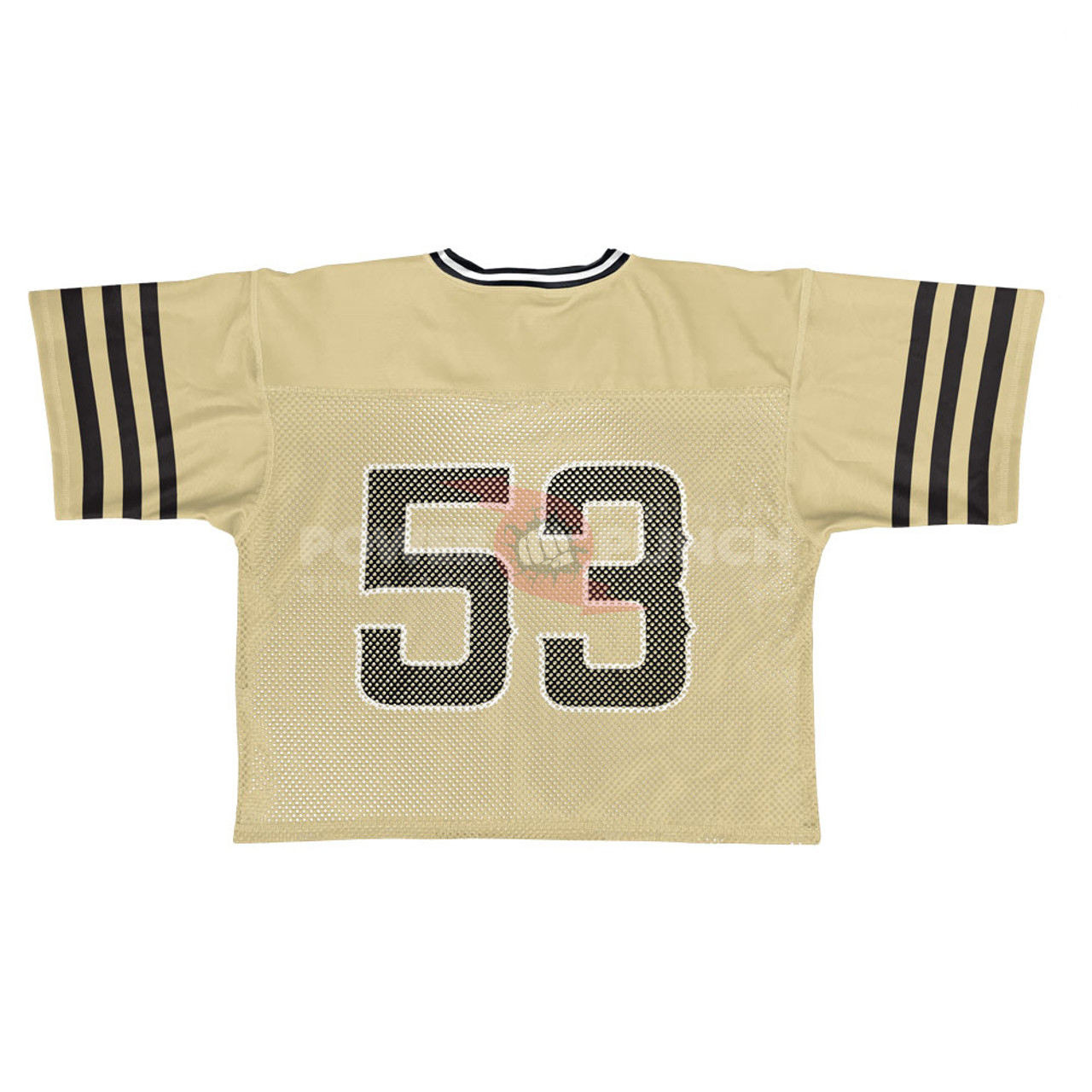 Power Punch Aowei Sportswear Custom Sublimation Lacrosse Jersey Custom Design Mesh Uniform - Angle 4