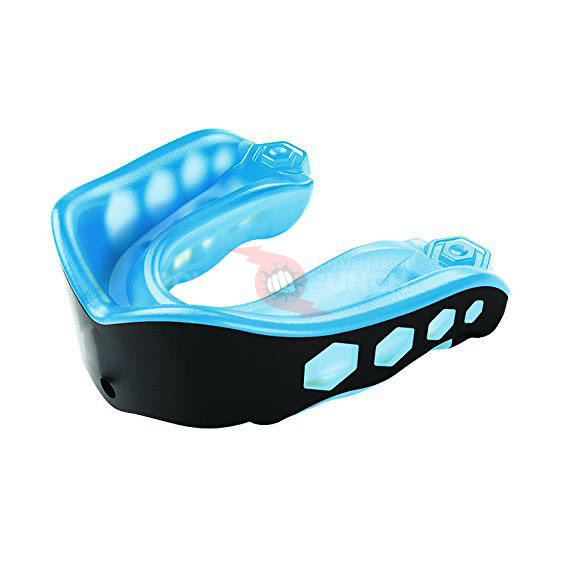 Power Punch Custom Fit Gel Max Mouth Guard for Boxing MMA, Dual Layer Shock Absorbing Angle 3