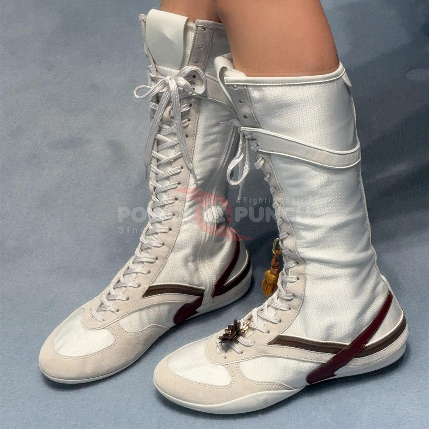 Power Punch Shock-Absorption EVA Midsole Professional Boxing Boots Angle 3