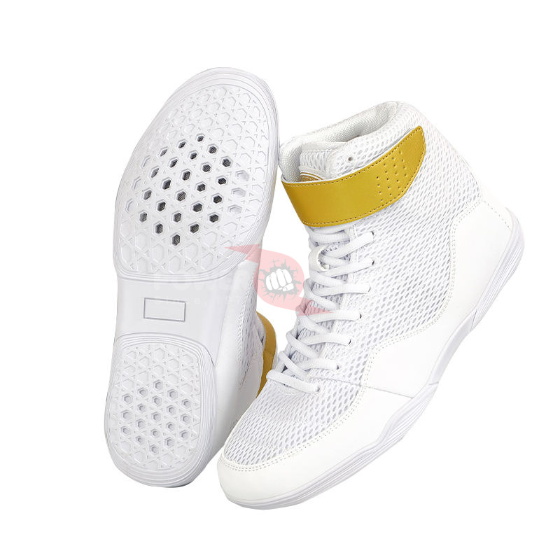 Power Punch Sialkot Master-Crafted Leather Ring Fighting Boots Angle 3