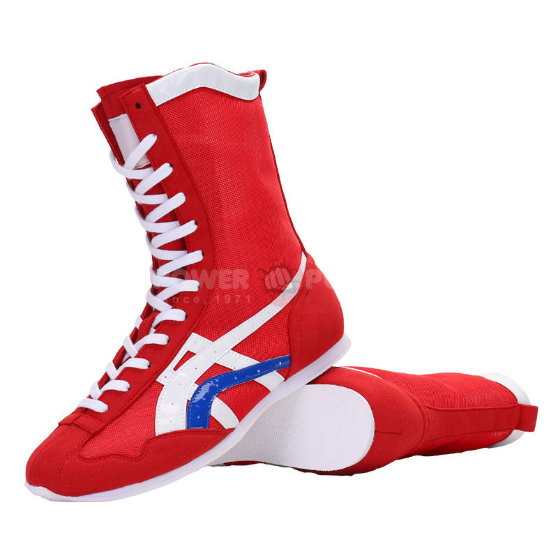 Power Punch Championship Lace-Up Combat Grip Ring Training Shoes Angle 5