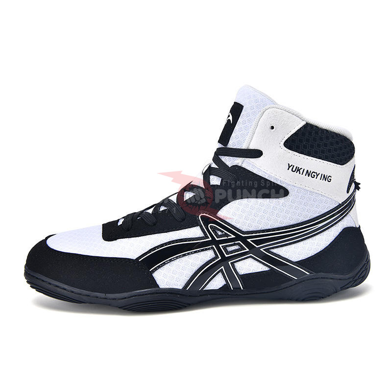Power Punch Youth & Adult Dual-Lock Combat Training Wrestling Shoes Angle 2
