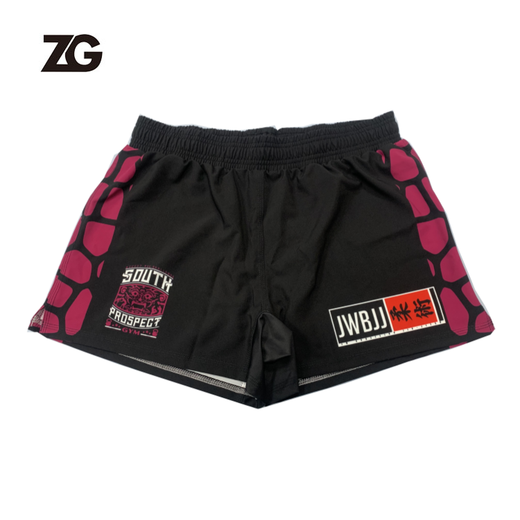 Power Punch Performance 2-in-1 Compression Lined Striking Boxing Shorts Angle 5
