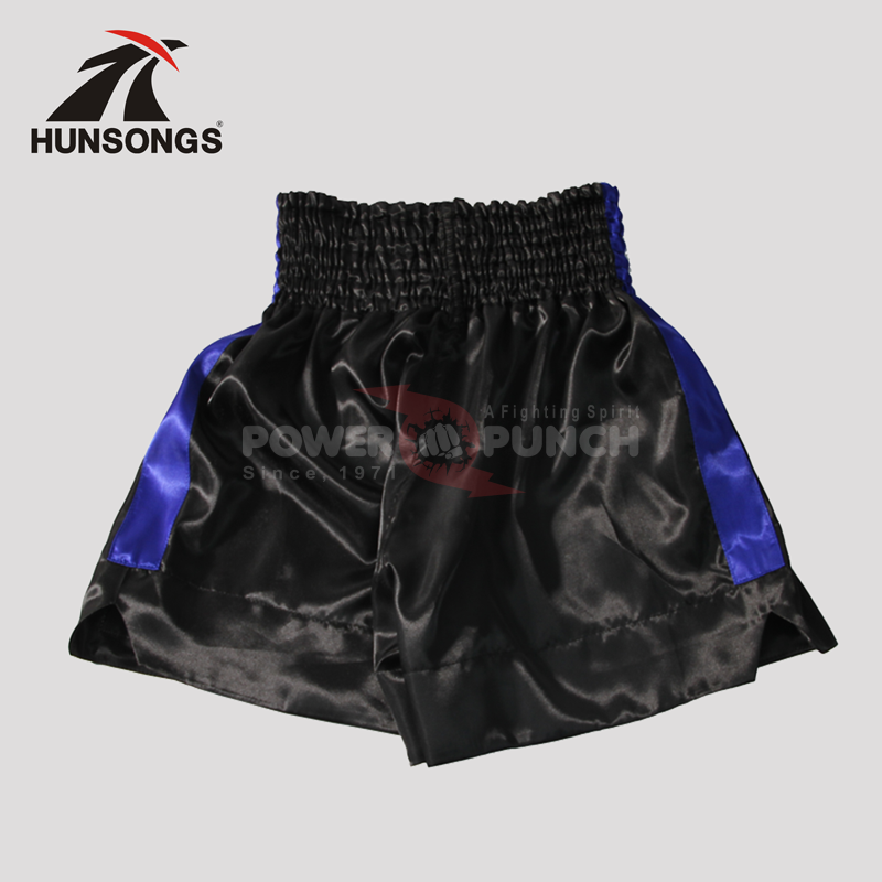 Power Punch Traditional High-Slit Muay Thai & Kickboxing Trunks Angle 2