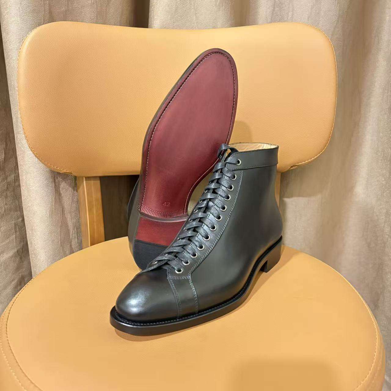 Power Punch Pro Fighter Reinforced Heel & Toe Combat Boxing Boots