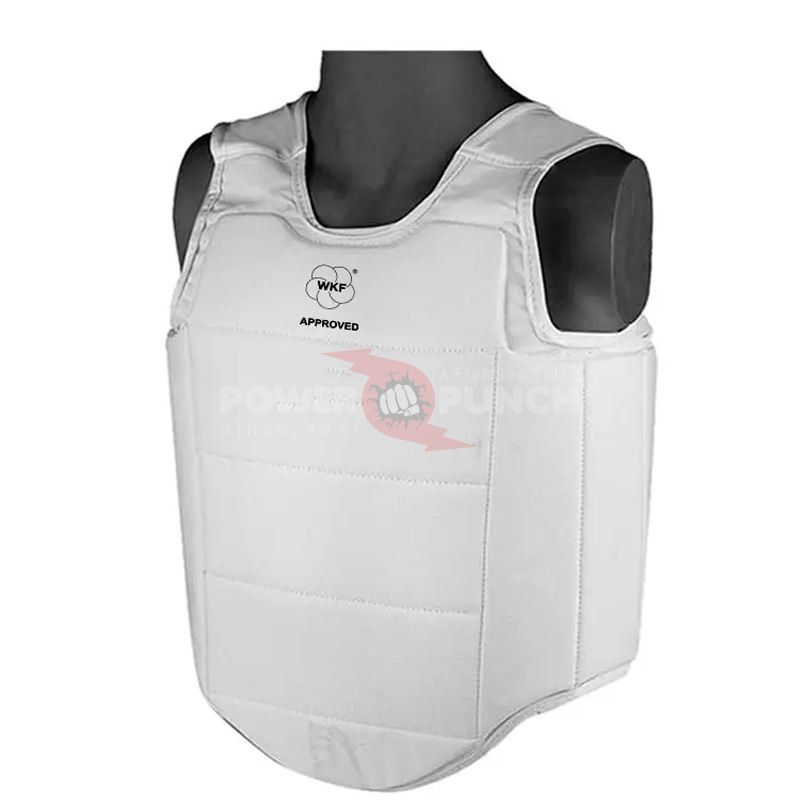 Power Punch Hot Sale Wkf Karate Equipments Karate Chest Body Protector Karate Chest Angle 2