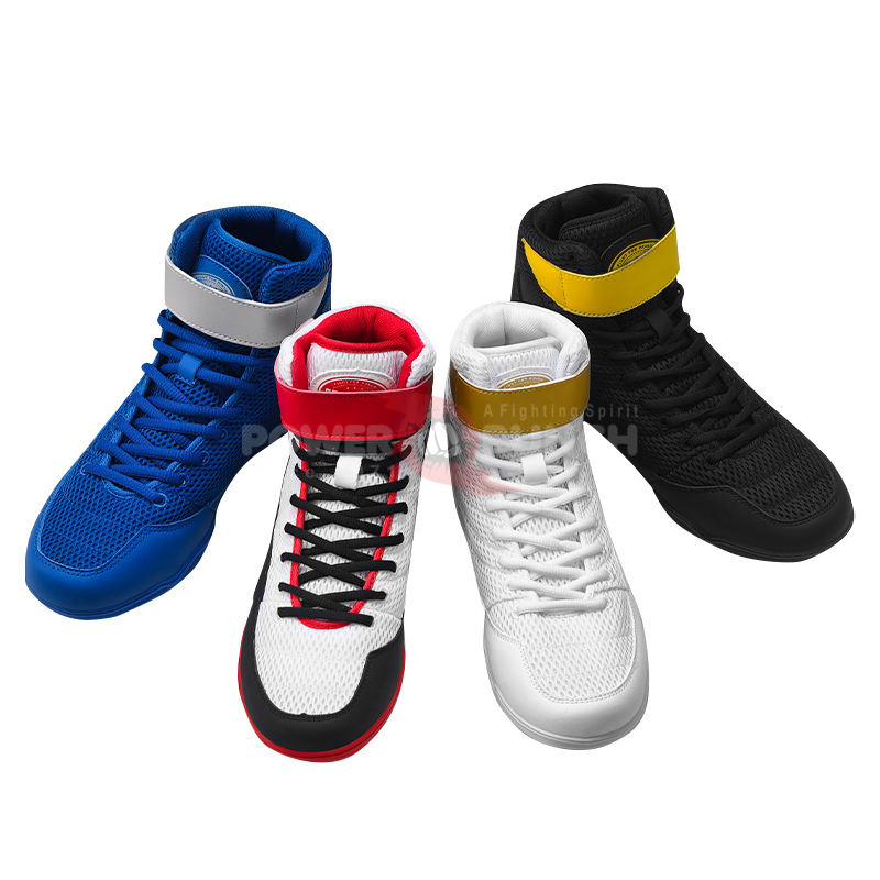 Power Punch Sialkot Master-Crafted Leather Ring Fighting Boots