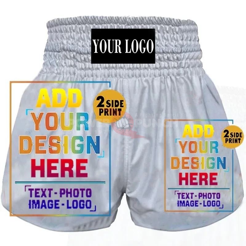Power Punch Heavy-Duty Reinforced Inseam Combat Fight Ring Trunks Angle 5