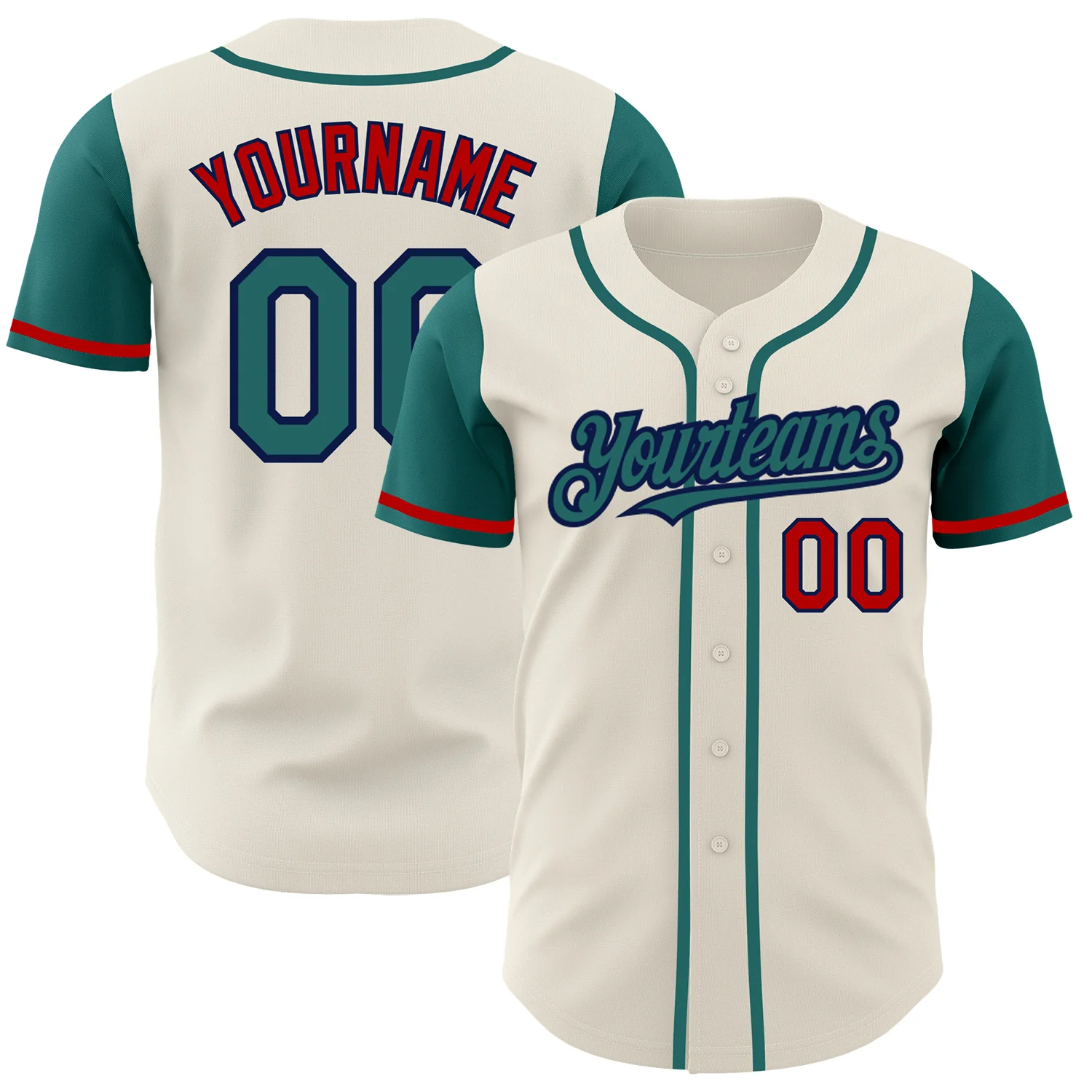 Power Punch Custom Your Name Number Logo Embroidery Beisbol Adult Sublimated Button Down Baseba