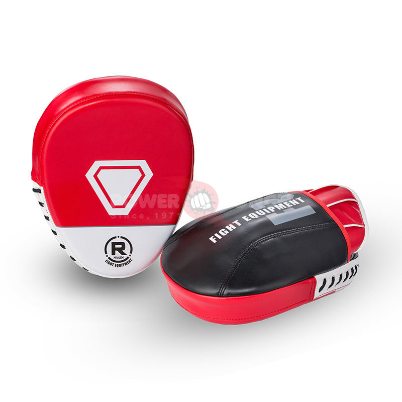 Power Punch Professional Curved Focus Mitts for Boxing or Muny Thai Multi-color Angle 3
