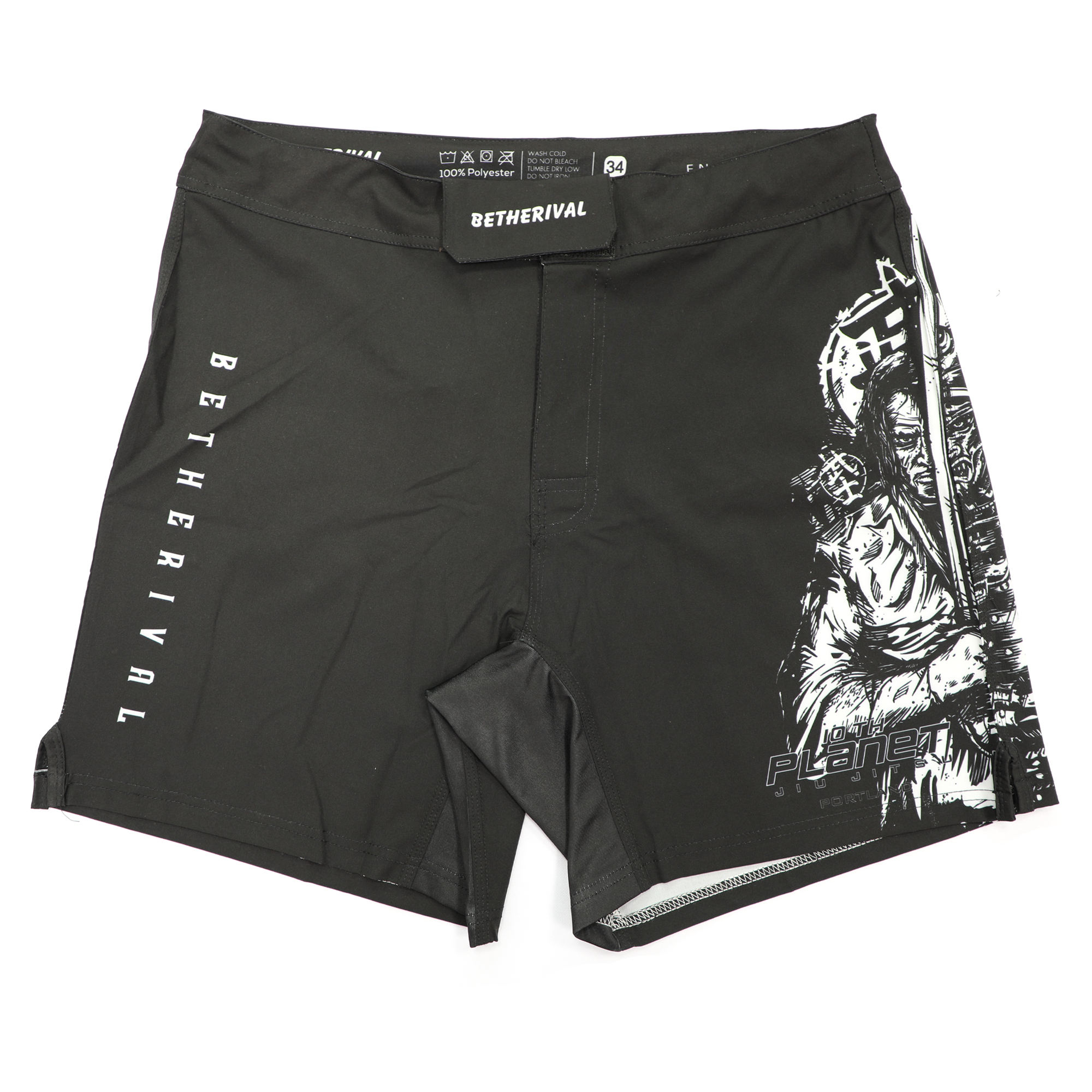Power Punch Pro Fighter Custom Name Embroidered Sparring Shorts