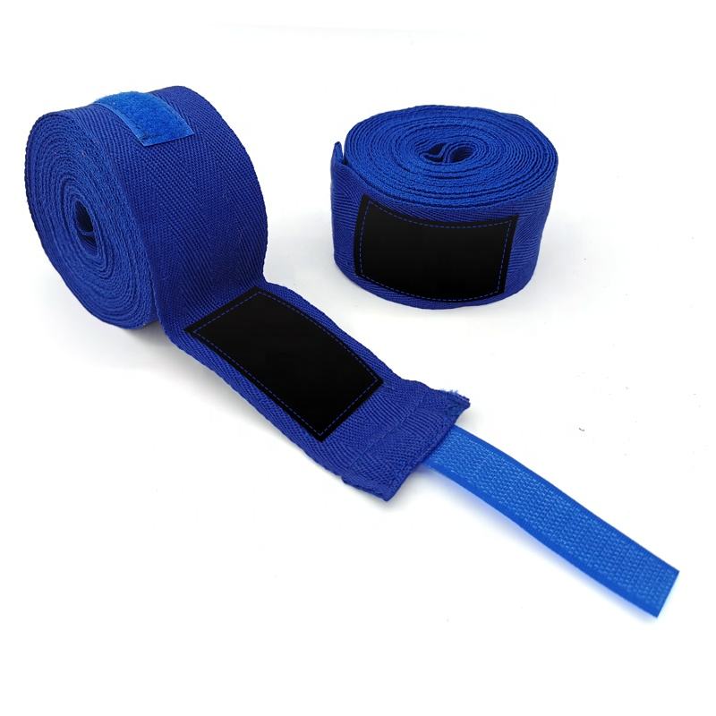 Power Punch Sports Cotton Boxing Bandage Custom Printing 5cm Width 500cm Long Pure Angle 5