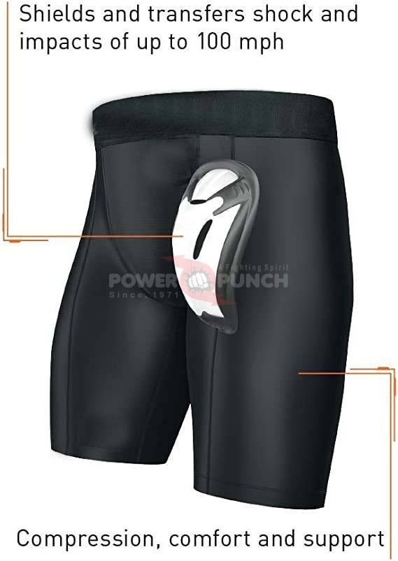 Power Punch Hot Sales Good Performance Martial Arts Men Groin Guard MMA Boxing Angle 2